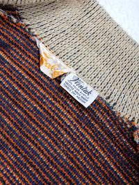 vintage 70s hippie wrap sweater