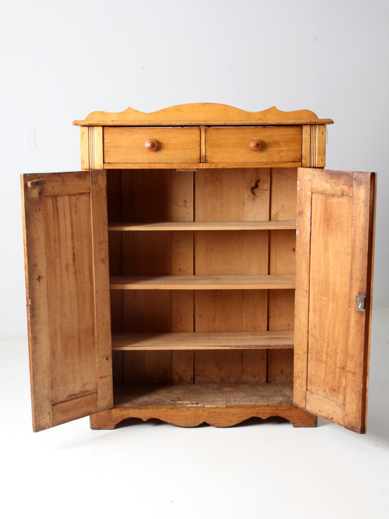 antique wooden cabinet