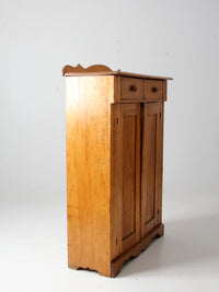 antique wooden cabinet