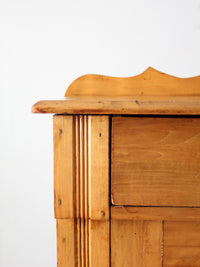 antique wooden cabinet