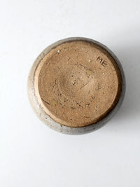 vintage studio pottery vase