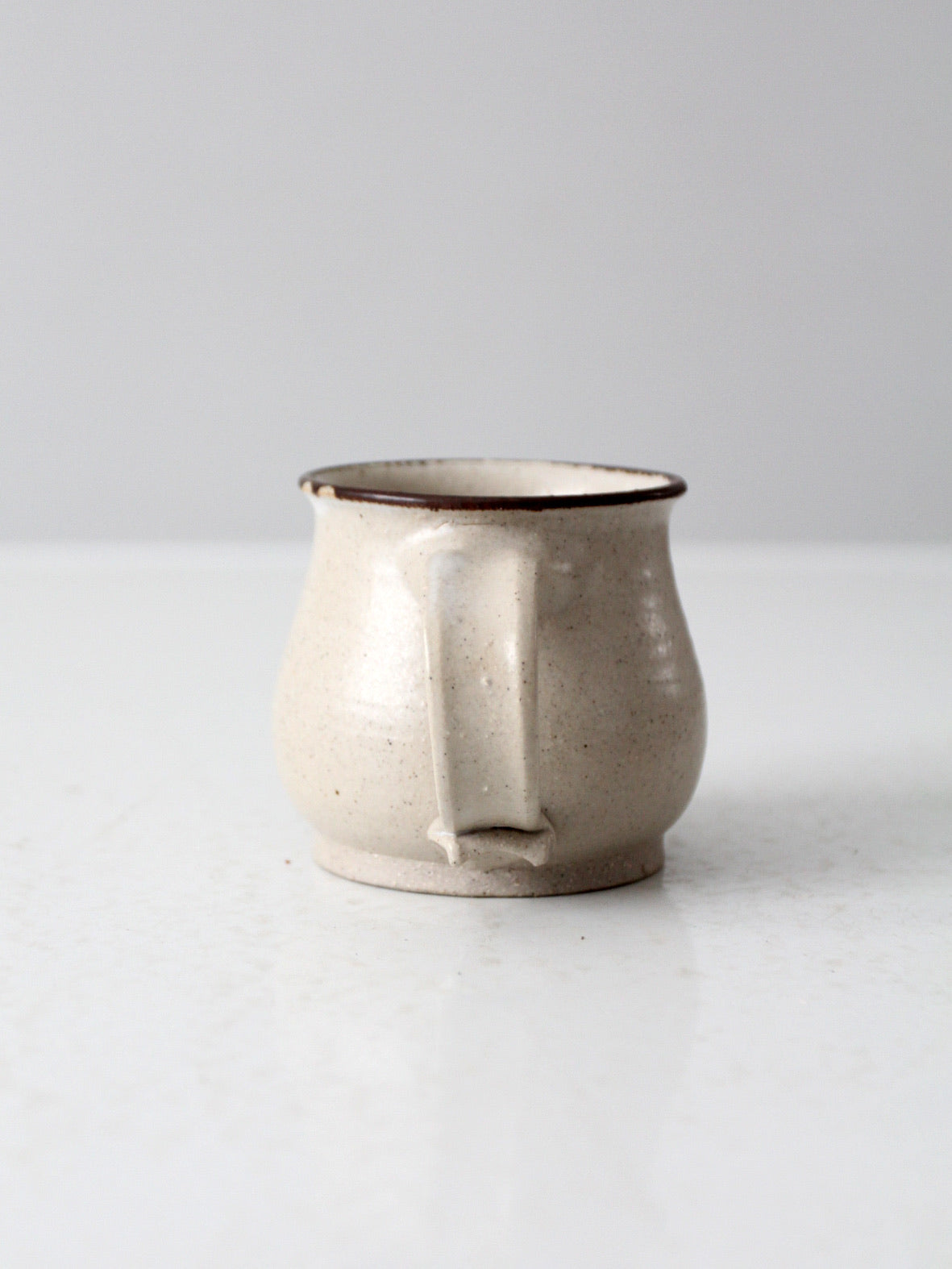 vintage studio pottery mug