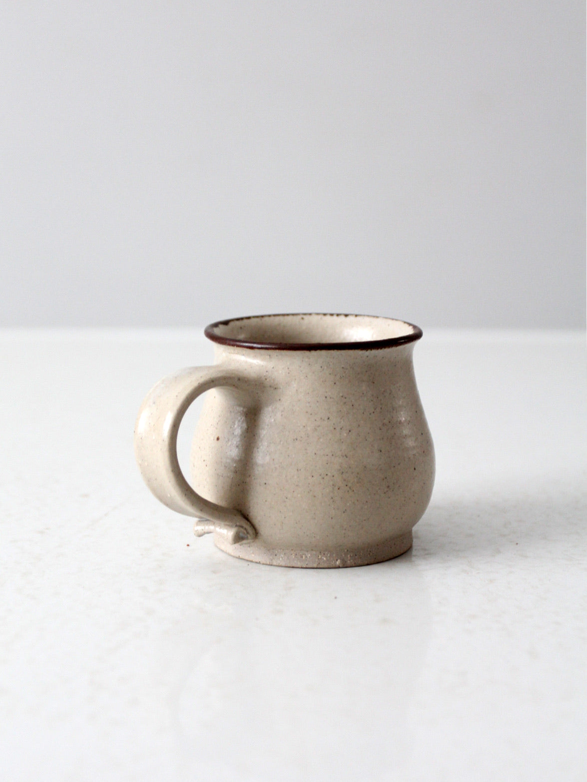 vintage studio pottery mug