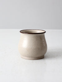 vintage studio pottery mug