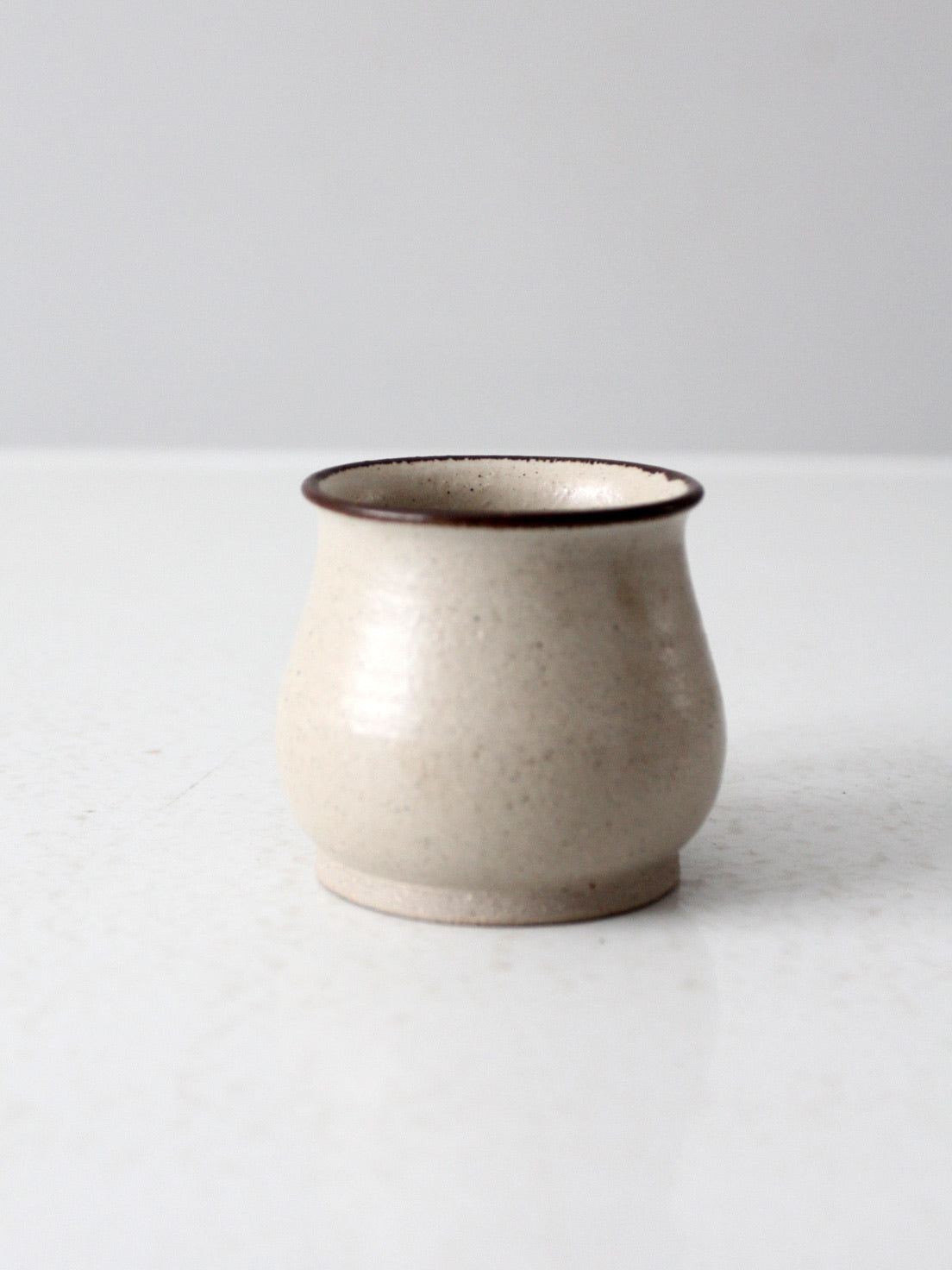 vintage studio pottery mug