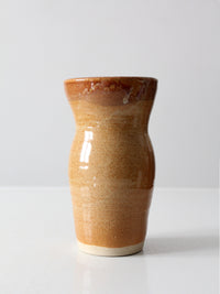 vintage studio pottery vase
