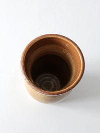 vintage studio pottery vase