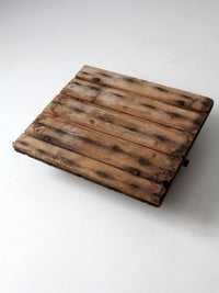 antique primitive silo door