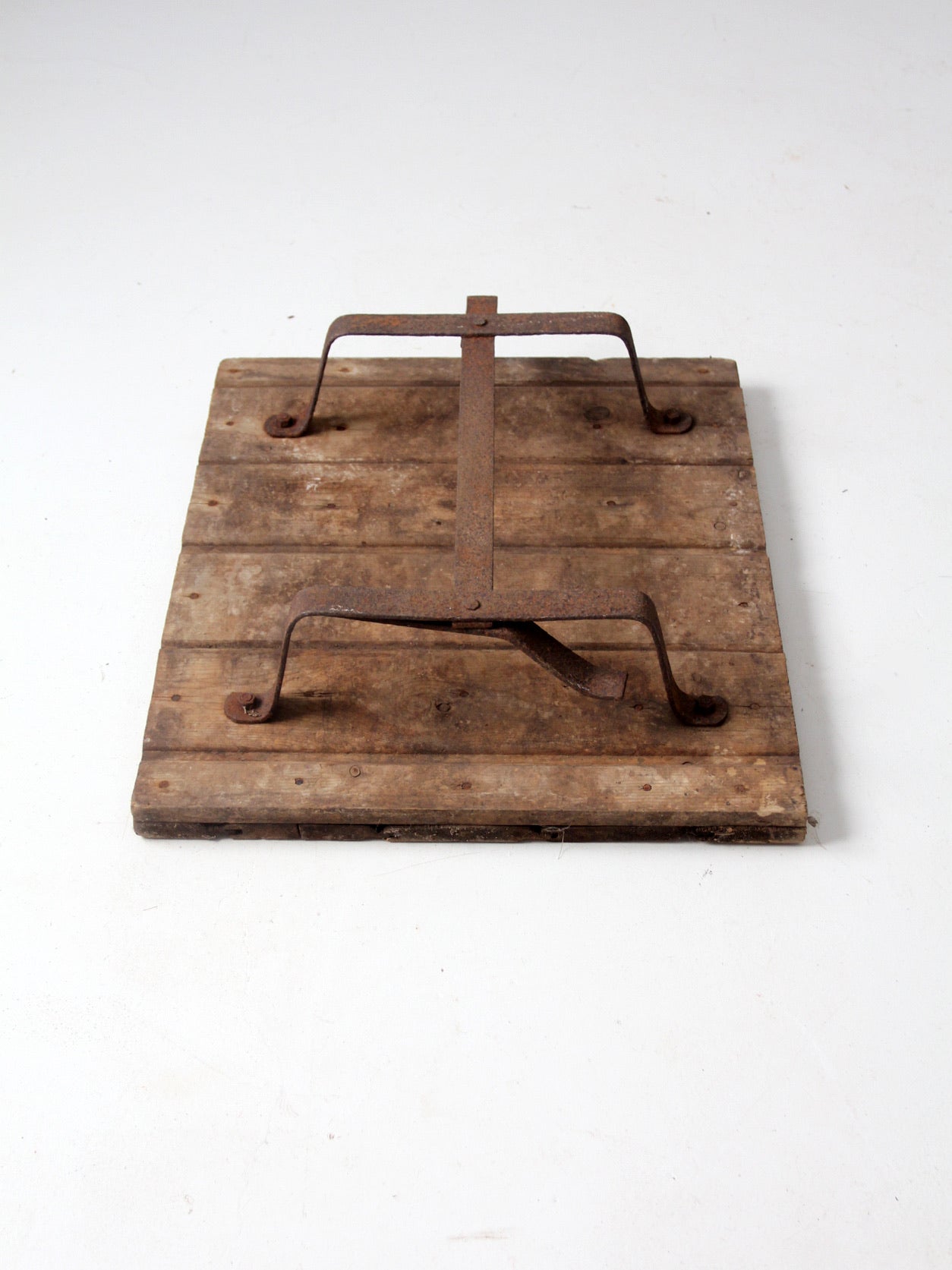 antique primitive silo door