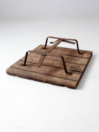 antique primitive silo door