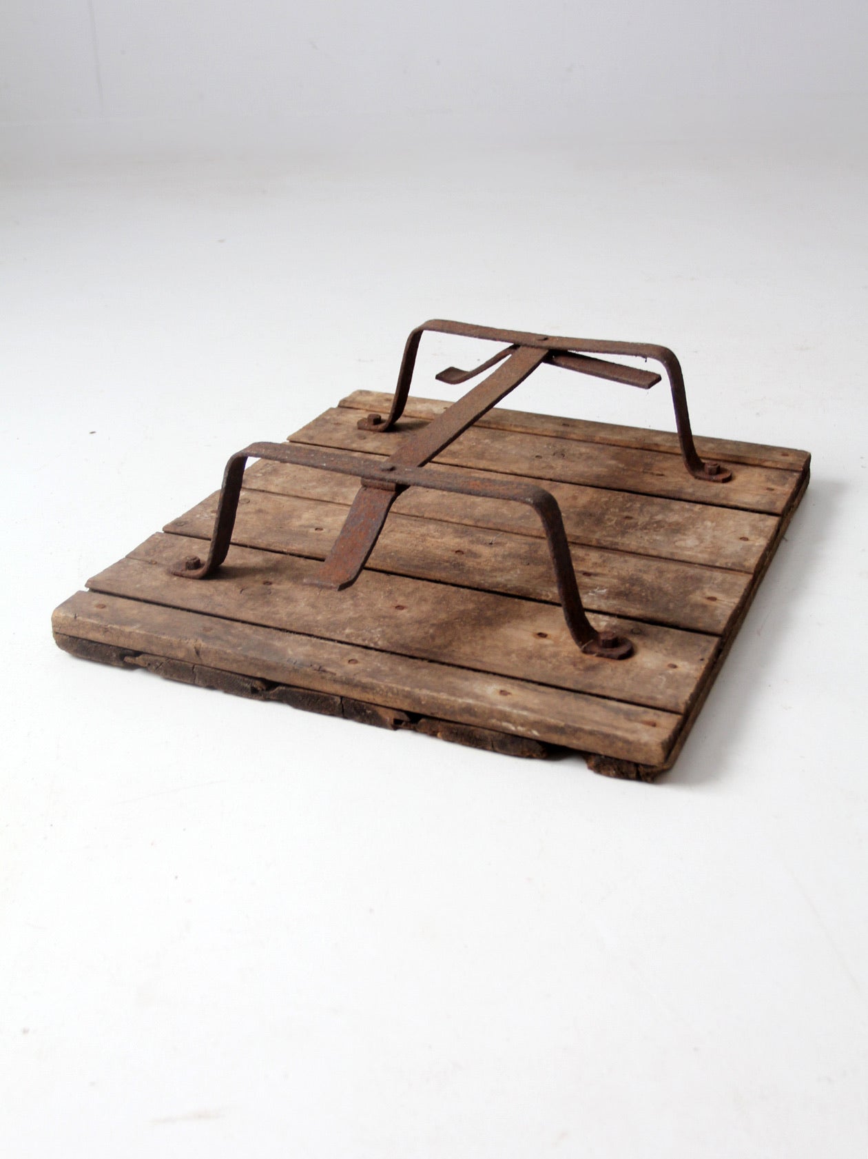 antique primitive silo door