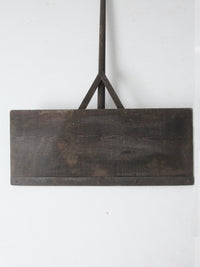 antique primitive farm tool