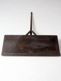 antique primitive farm tool