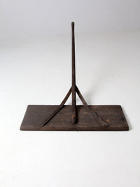 antique primitive farm tool