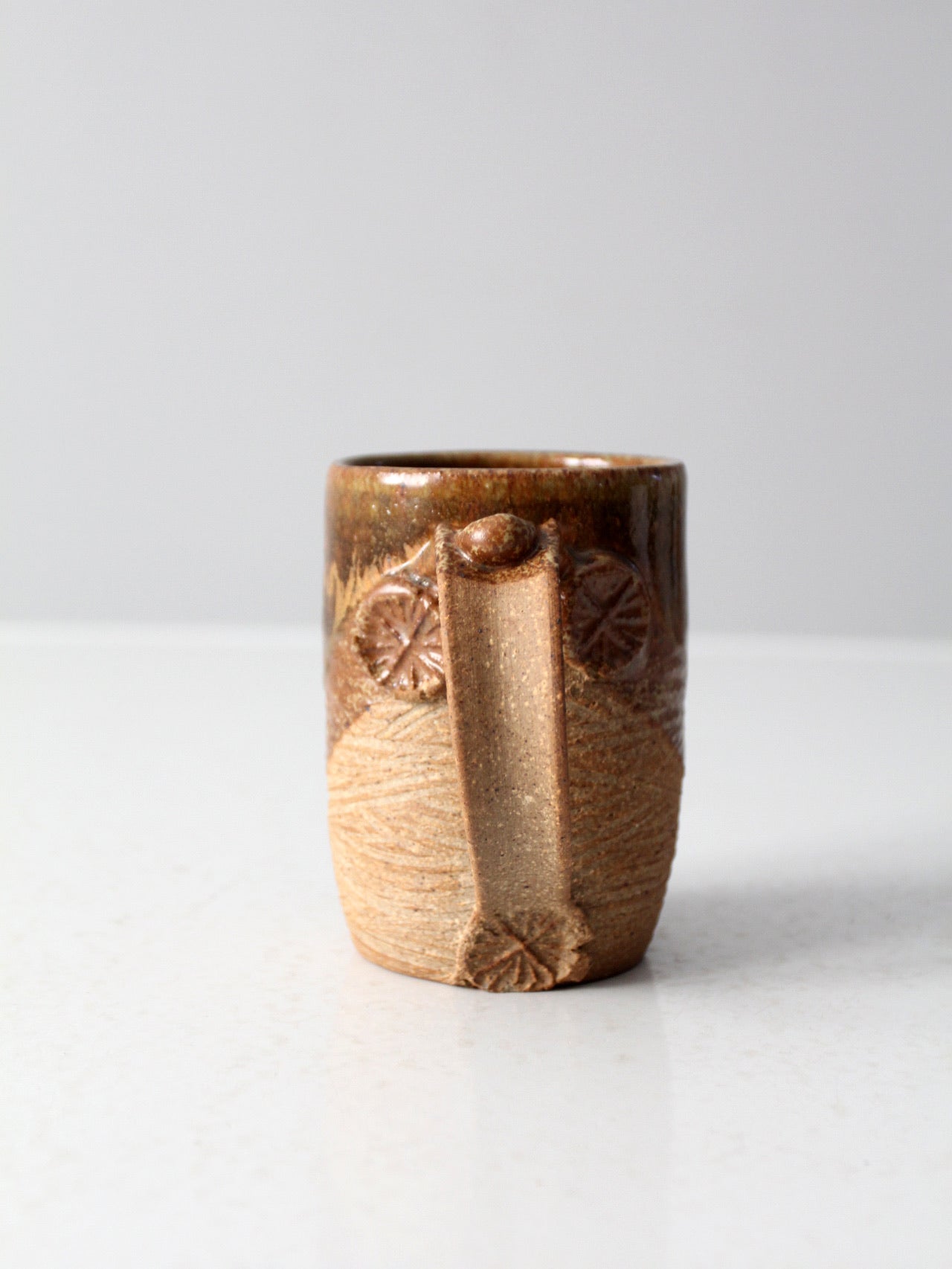 vintage studio pottery mug