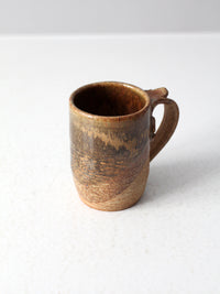 vintage studio pottery mug