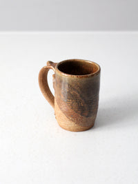 vintage studio pottery mug
