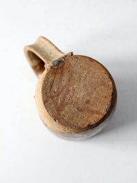 vintage studio pottery mug