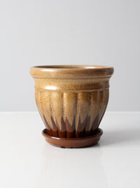 vintage studio pottery planter