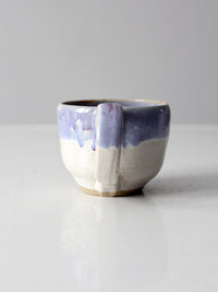 vintage studio pottery mug