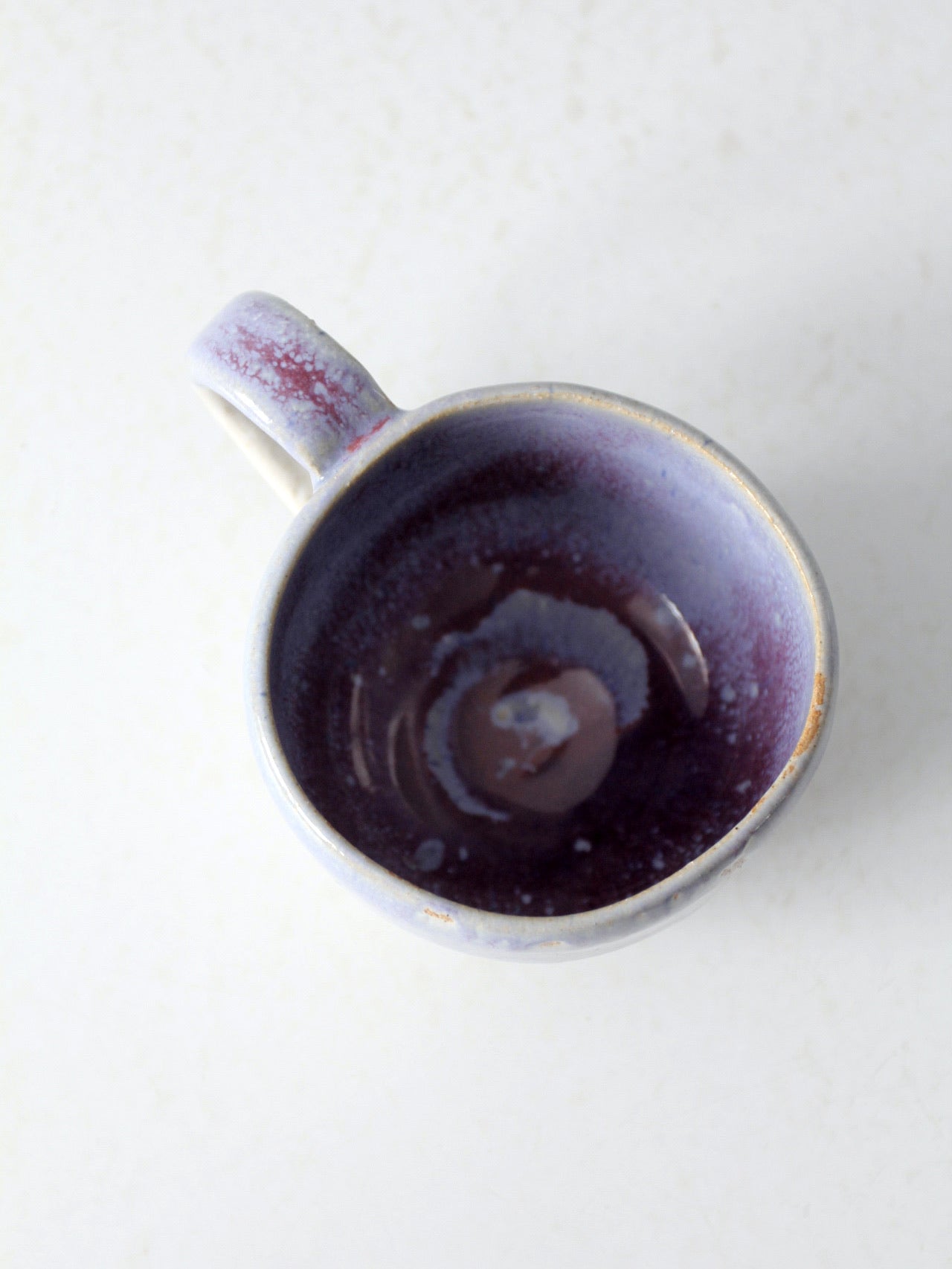 vintage studio pottery mug