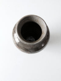 vintage studio pottery vase ca 1975