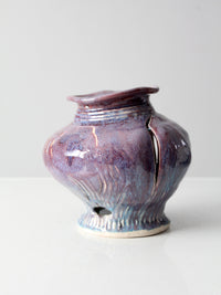 vintage abstract studio pottery vase
