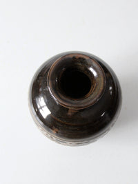 vintage studio pottery vase