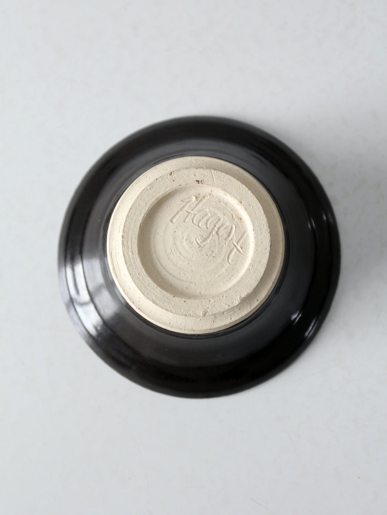 vintage studio pottery bowl