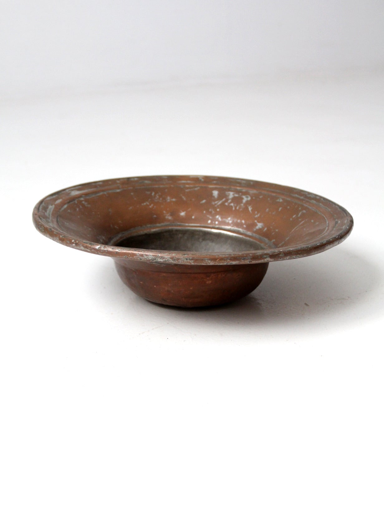 antique copper bowl