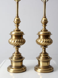 vintage brass table lamps