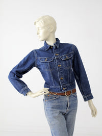 vintage 70s Lee denim jacket