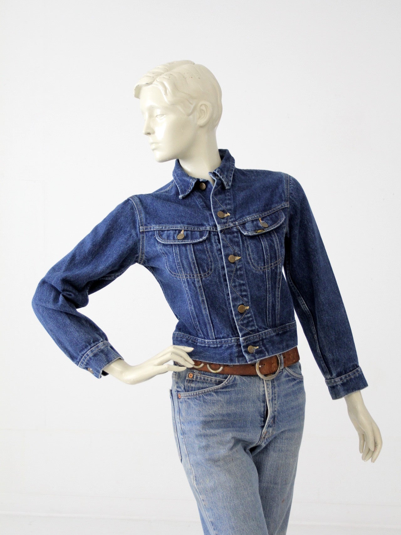 vintage 70s Lee denim jacket