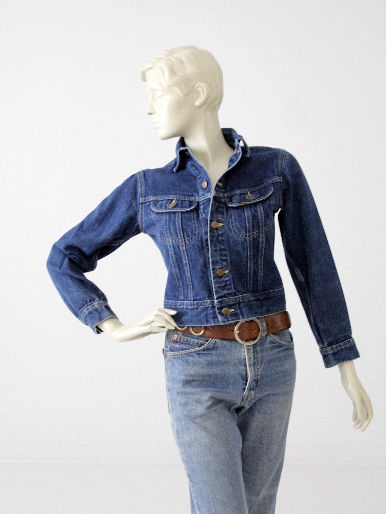 vintage 70s Lee denim jacket
