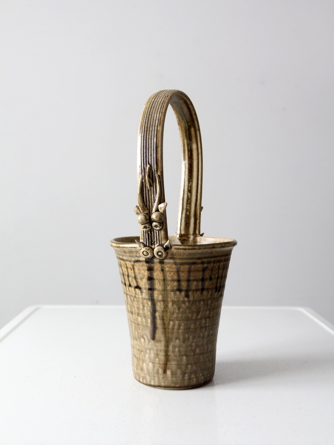 vintage Frank Polizzi pottery vase