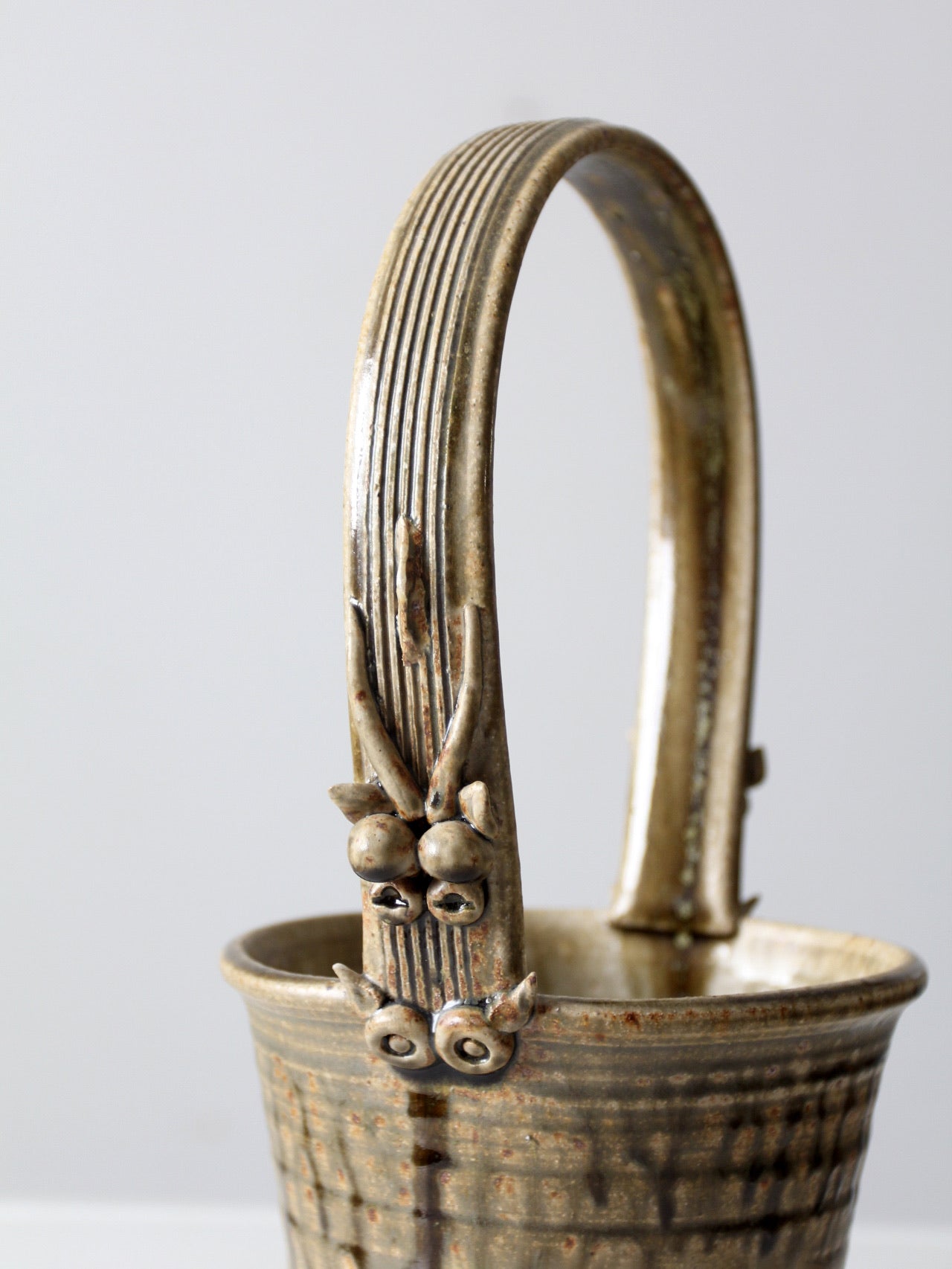 vintage Frank Polizzi pottery vase