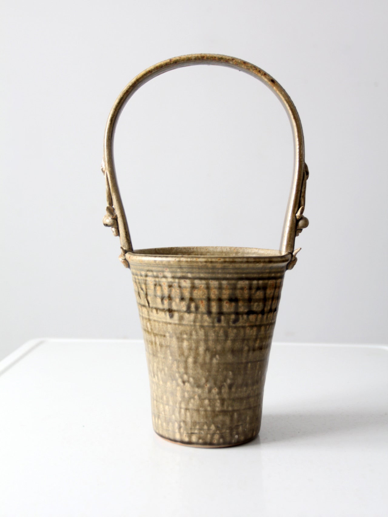 vintage Frank Polizzi pottery vase