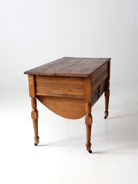 antique baker's table