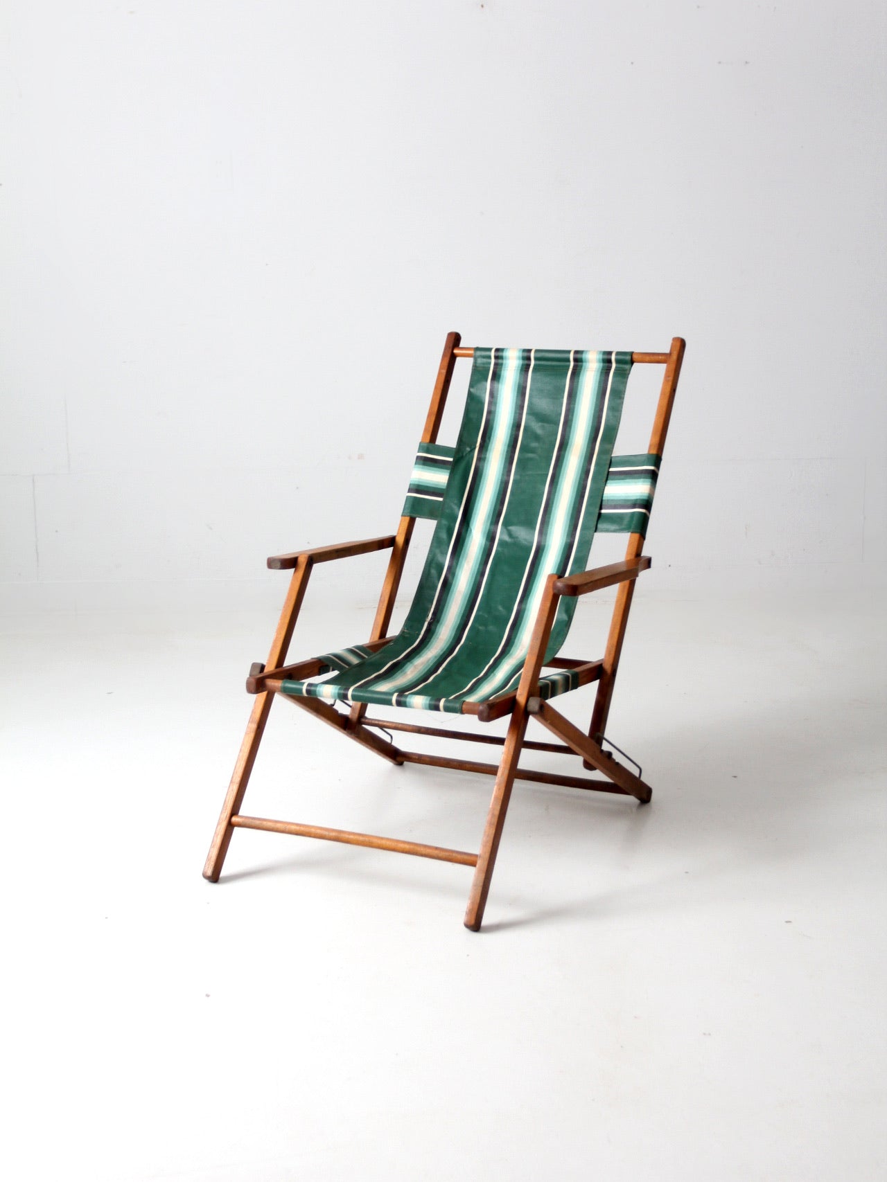 mid-century deck chair