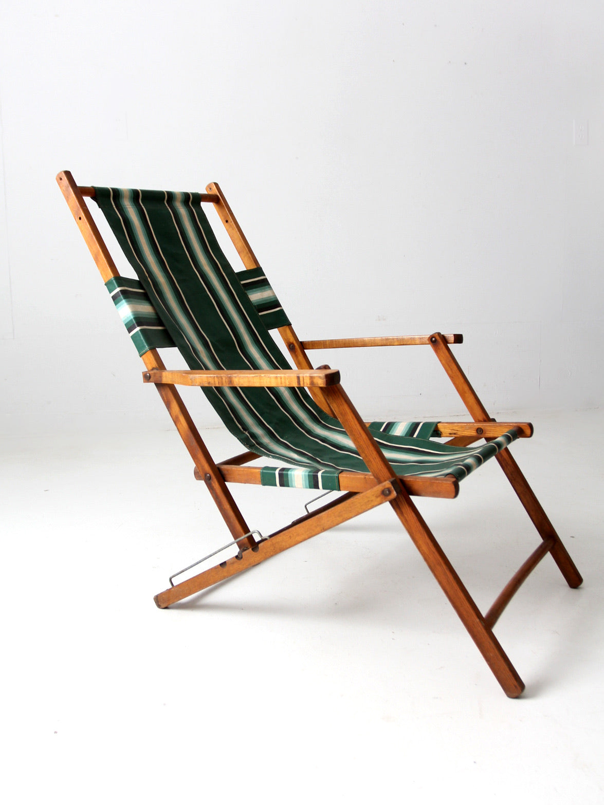 mid-century deck chair