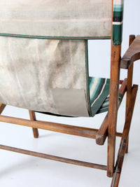 mid-century deck chair