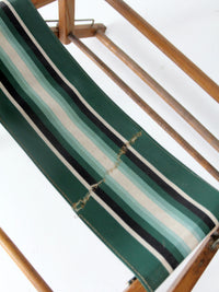 mid-century deck chair