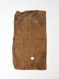vintage Kellogg's burlap farm sack