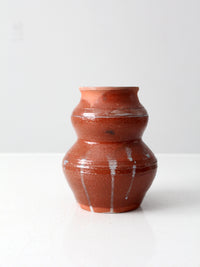 vintage studio pottery vase
