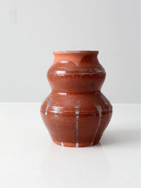 vintage studio pottery vase