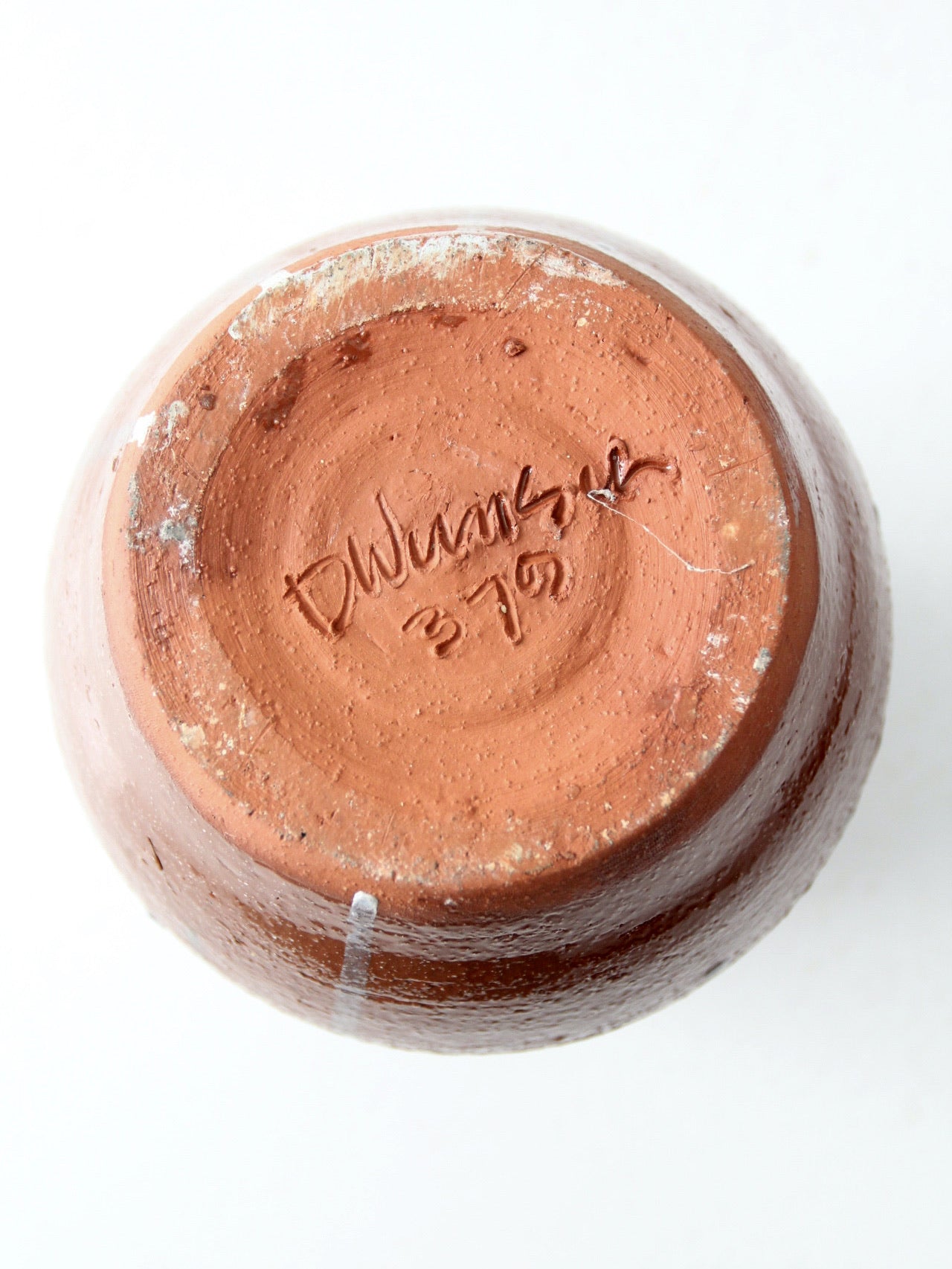 vintage studio pottery vase