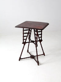 antique Victorian occasional table