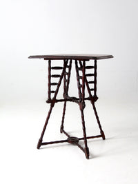 antique Victorian occasional table