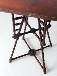 antique Victorian occasional table