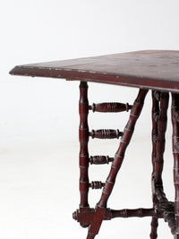 antique Victorian occasional table